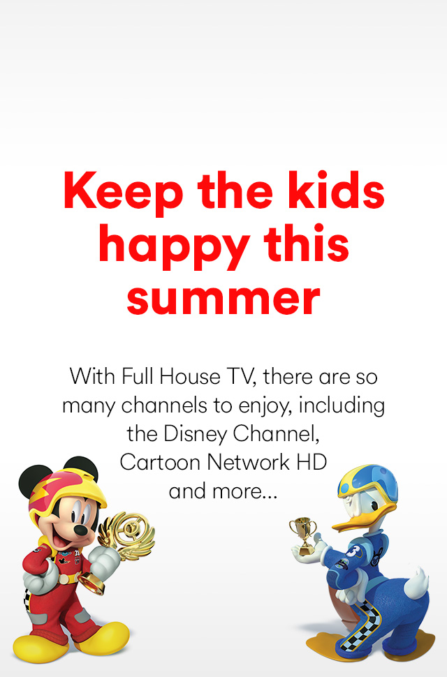 Keep the kids happy thanks to Full House TV Virgin Media